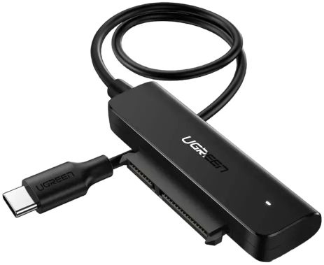 Адаптер UGREEN CM321, Type-C 3.0 to 2.5-Inch SATA Converter, 50cm (UGR-70610) Адаптер UGREEN CM321, Type-C 3.0 to 2.5-Inch SATA Converter, 50cm (UGR-70610)
