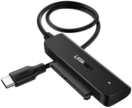 Адаптер UGREEN CM321 USB-C 3.0 to 2.5-Inch SATA Converter 50cm (UGR-70610) Адаптер UGREEN CM321 USB-C 3.0 to 2.5-Inch SATA Converter 50cm (UGR-70610)