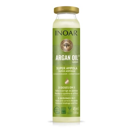 Ампула-інтенсив INOAR Argan Oil для сухого волосся, 45 мл Ампула-інтенсив INOAR Argan Oil для сухого волосся, 45 мл