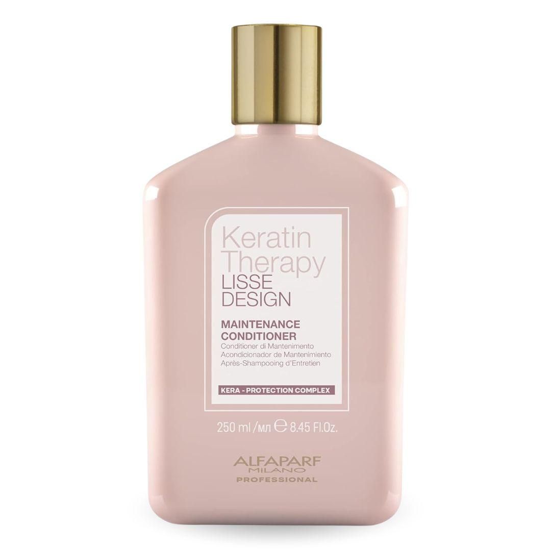 Кератиновий кондиціонер Alfaparf Milano Lisse Design Keratin Therapy Conditioner для блиску та шовковистості волосся, 250 мл Кератиновий кондиціонер Alfaparf Milano Lisse Design Keratin Therapy Conditioner для блиску та шовковистості волосся, 250 мл