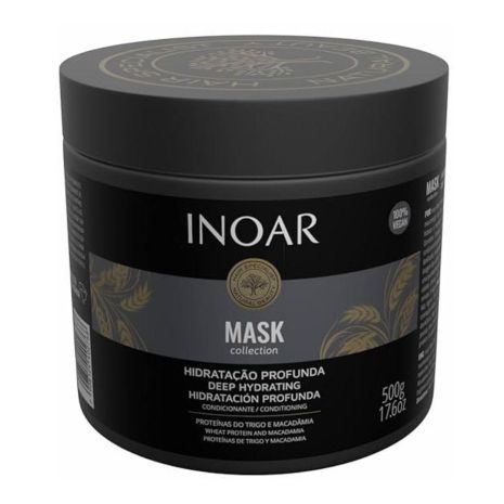 Лiпiдна маска Inoar Macadamia Mask для глубокого зволоження волосся, 500 мл (заводська) Лiпiдна маска Inoar Macadamia Mask для глубокого зволоження волосся, 500 мл (заводська)
