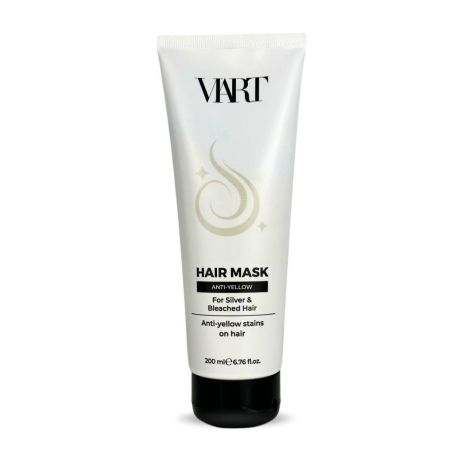 Маска VIART Anti-Yellow Hair Mask для нейтралізації жовтизни світлого і освітленого волосся, 200 мл