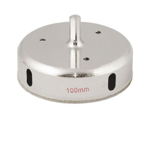 Сверло для стекла и керамики трубчатое с алмазным напылением 100 мм MASTERTOOL 2-01-201