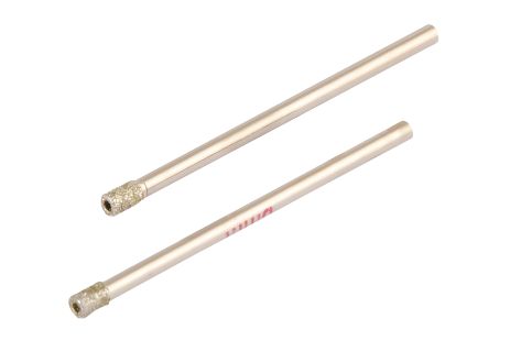 Трубчатое сверло с алмазным напылением для стекла и керамики, 3 мм, 2 шт., MASTERTOOL 2-01-203