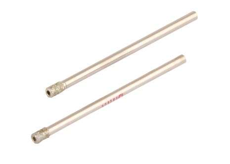 Свердло для скла та кераміки трубчасте з алмазним напиленням 3 мм 2 шт MASTERTOOL 2-01-203 - Довговічне Свердло для скла та кераміки трубчасте з алмазним напиленням 3 мм 2 шт MASTERTOOL 2-01-203 - Довговічне