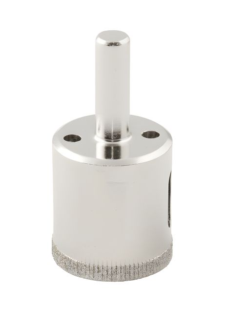 Алмазное сверло для стекла и керамики трубчатое 22 мм MASTERTOOL 2-01-222