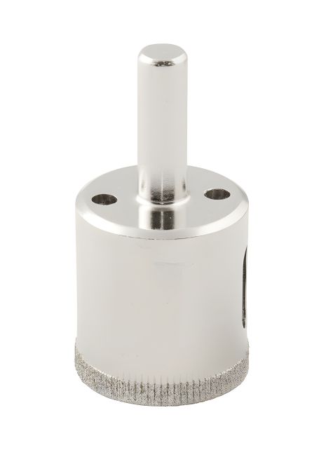 Алмазное сверло для стекла и керамики трубчатое 22 мм MASTERTOOL 2-01-222