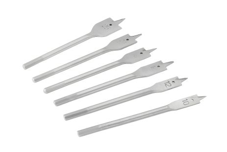 Перьевые сверла для дерева 6 шт MASTERTOOL 14-0600