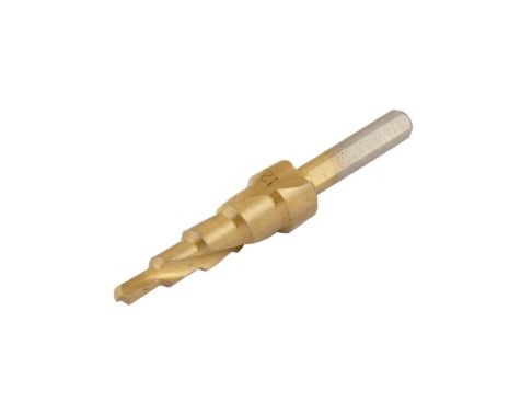 Сверло для металла ступенчатое HSS 4-12 мм 5 ступеней MASTERTOOL 6-00-412 Сверло для металла ступенчатое HSS 4-12 мм 5 ступеней MASTERTOOL 6-00-412