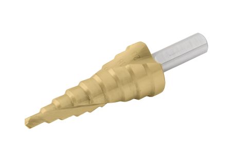 Ступенчатое сверло для металла HSS 4-20 мм 9 ступеней MASTERTOOL 6-00-420