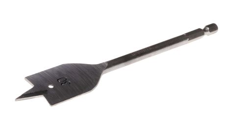 Перьевое сверло для дерева 30х152 мм 6-гранный хвостовик ¼" MASTERTOOL 2-12-030