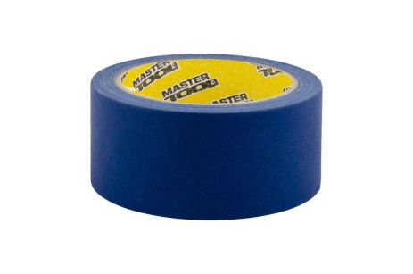 Стрічка малярська фасадна 48 мм Р50 синя MASTERTOOL 79-9896 Стрічка малярська фасадна 48 мм Р50 синя MASTERTOOL 79-9896