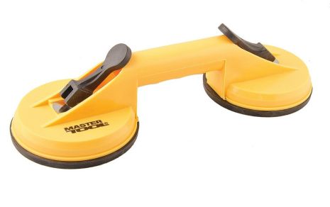 Тримач для скла вакуумний Ø 125 мм 2в1 80 кг ABS пластик MASTERTOOL 14-0902