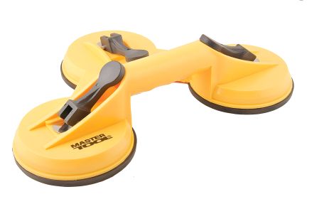Держатель вакуумный для стекла Ø 125 мм, 3в1, 160 кг, из ABS пластика MASTERTOOL 14-0903