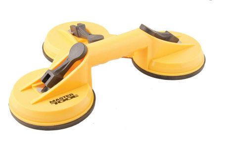 Тримач для скла вакуумний Ø 125 мм 3в1 160 кг ABS пластик MASTERTOOL 14-0903