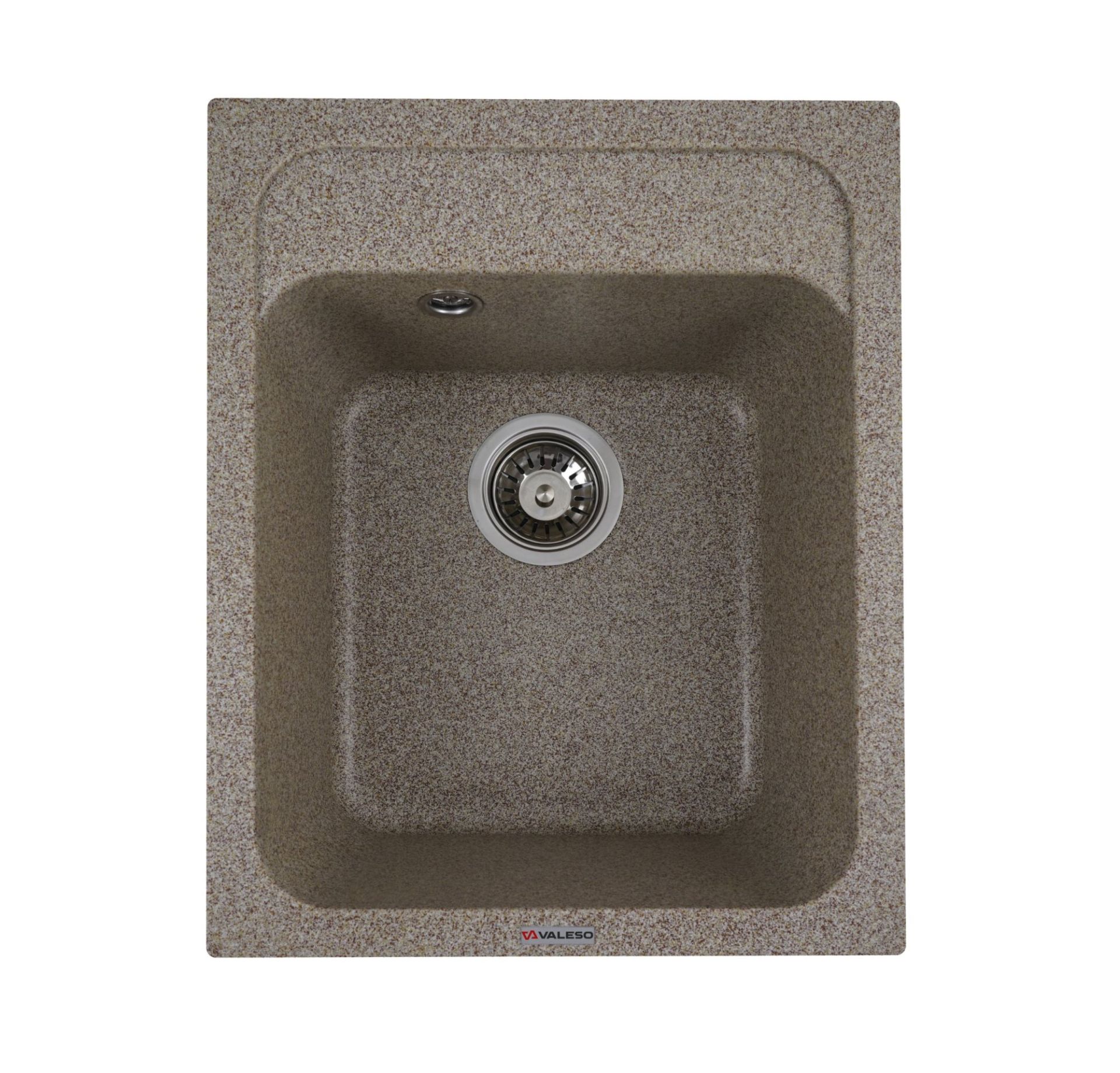 Гранитная мойка для кухни VALESO 4050 KORRADO матовая Карамель Гранитная мойка для кухни VALESO 4050 KORRADO матовая Карамель