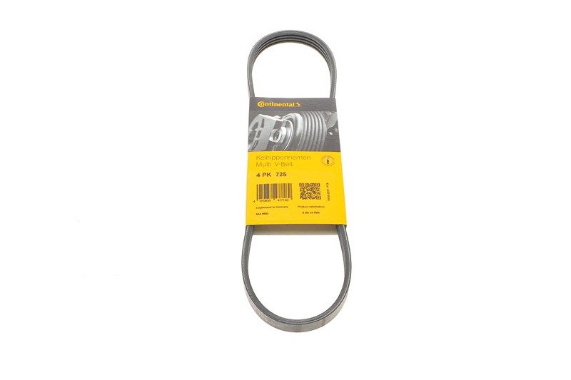 Полікліновий ремінь RENAULT KANGOO, TOYOTA PREVIA, CONTITECH (4PK725) Полікліновий ремінь RENAULT KANGOO, TOYOTA PREVIA, CONTITECH (4PK725)