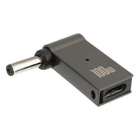Адаптер для заряджання ноутбуків, Type-C-DC 4.0-1.35 mm, 100 W Адаптер для заряджання ноутбуків, Type-C-DC 4.0-1.35 mm, 100 W
