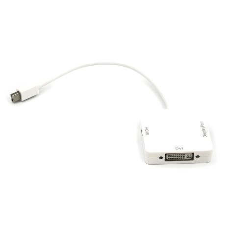 Перехідник PowerPlant mini DisplayPort - HDMI/DVI, 0.2м