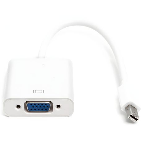 Адаптер PowerPlant mini DisplayPort (Thunderbolt) (M) - VGA (F), 0.15 м