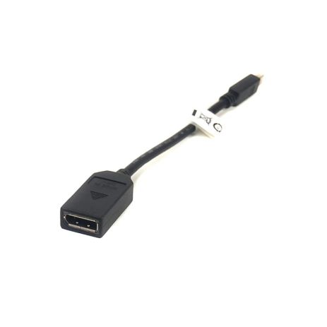 Кабель-перехідник PowerPlant mini DisplayPort (Thunderbolt) M — DisplayPort F, 0.2 м Кабель-перехідник PowerPlant mini DisplayPort (Thunderbolt) M — DisplayPort F, 0.2 м