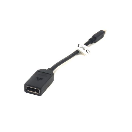 Перехідний кабель PowerPlant mini DisplayPort (Thunderbolt) M — DisplayPort F, 0.2 м
