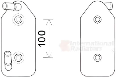 Радіатор масляний AUDI 096409061D, VAN WEZEL (03003356-мастер) Радіатор масляний AUDI 096409061D, VAN WEZEL (03003356-мастер)