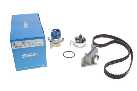 Помпа + комплект ремня ГРМ SKODA OCTAVIA, SEAT LEON, SKF (VKMC01935)