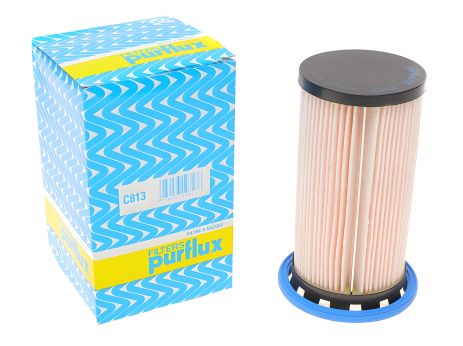 Фільтр паливний для AUDI A3 (8V) 1.6-2.0 TDi, SKODA Octavia III 1.6-2.0 TDi PURFLUX (C813)