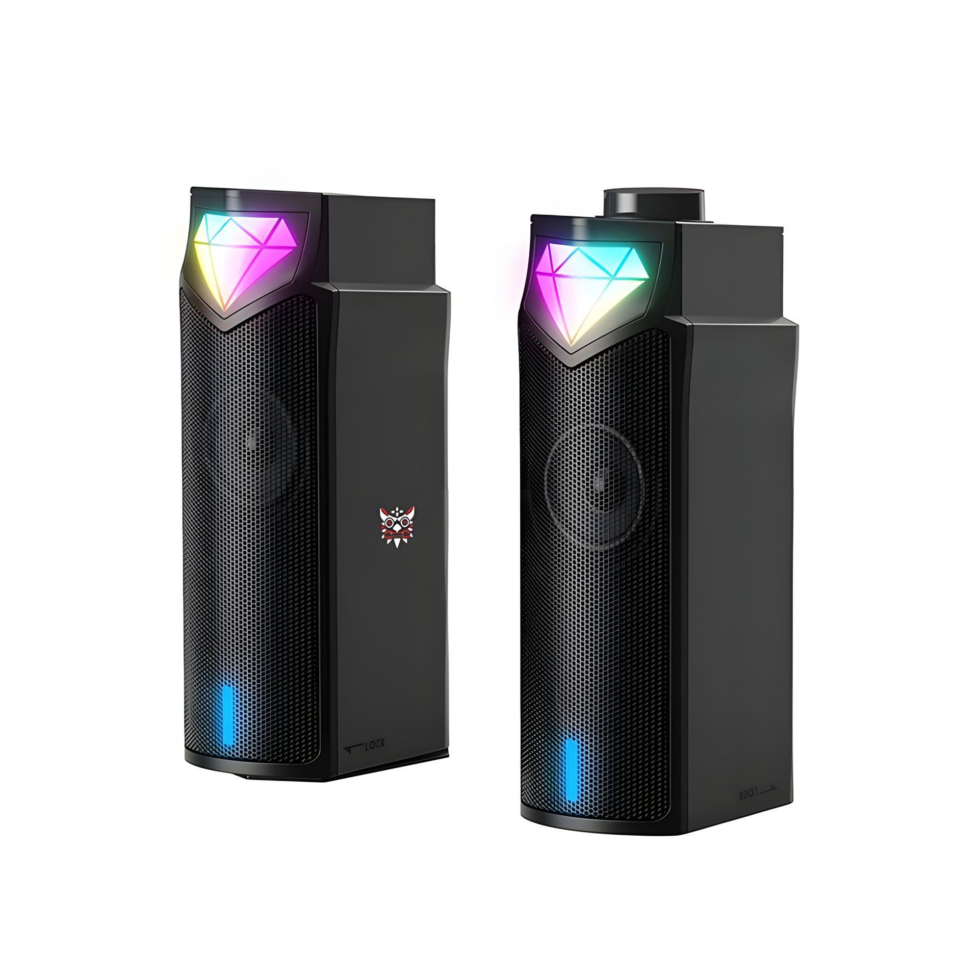 Акустична система для ПК ONIKUMA RGB, Backlight L1, 3Wx2, BT5.3, USB, Mic, 3.5mm, black Акустична система для ПК ONIKUMA RGB, Backlight L1, 3Wx2, BT5.3, USB, Mic, 3.5mm, black