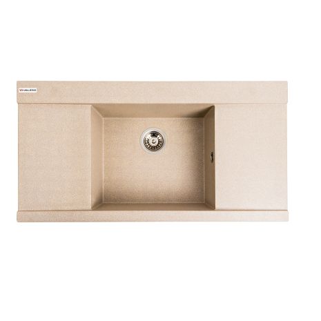 Гранітна мийка для кухні Valeso 9651 Atlas, матова сафарі