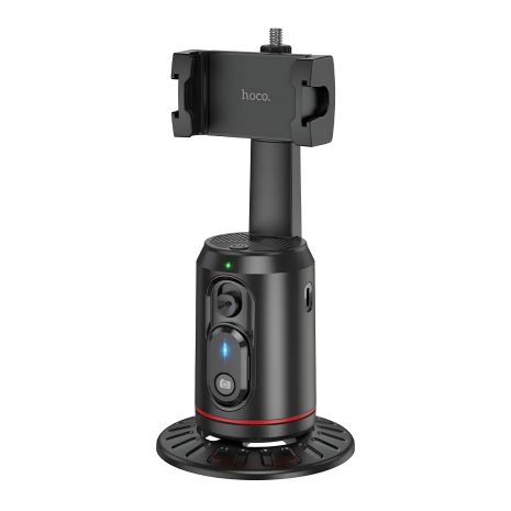 Штатив HOCO K23 Lotus Smart PTZ, BT5.2, 1200mAh, 55mAh, 3.5h, 3m, Black