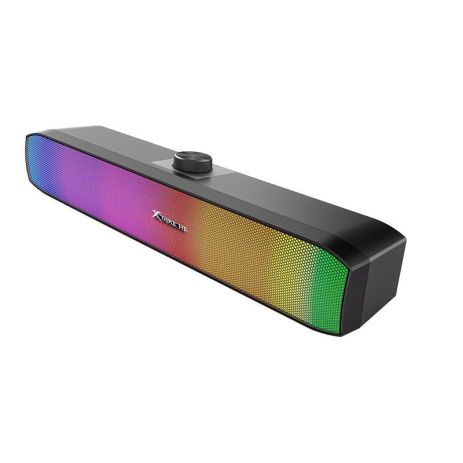 Акустика для ПК XTRIKE Me Wired Speaker SK-605, AUX, USB, 3.5mm, RGB, 2x3W, black Акустика для ПК XTRIKE Me Wired Speaker SK-605, AUX, USB, 3.5mm, RGB, 2x3W, black
