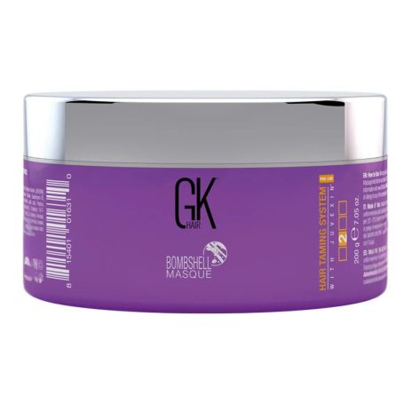 Маска з блонд відтінком для фарбованого волосся GKhair (Global Keratin) Ultra Blonde Bombshell Маsquе 200 г Маска з блонд відтінком для фарбованого волосся GKhair (Global Keratin) Ultra Blonde Bombshell Маsquе 200 г