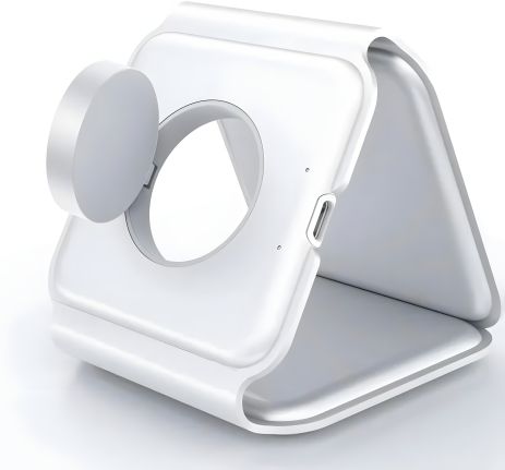 Складная Magsafe зарядка 3 в 1, 15 Вт, для iPhone, Apple Watch и AirPods White