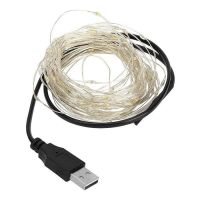 Гирлянда 10м 100 светодиодов теплый свет розетка EU 220V Гирлянда 10м 100 светодиодов теплый свет розетка EU 220V