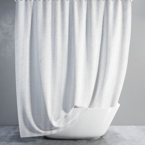 Штора для ванної довга 180x240 см (висота 240 см) Marble Tropik