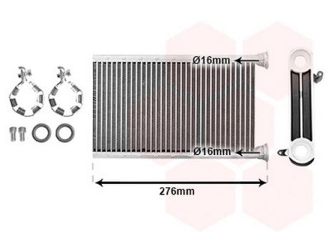 Радиатор обогревателя bmw 1 F20 3 F30 4 F36 all (вер-во), BMW 1, BMW 64119229486, VAN WEZEL (06016701) Радиатор обогревателя bmw 1 F20 3 F30 4 F36 all (вер-во), BMW 1, BMW 64119229486, VAN WEZEL (06016701)