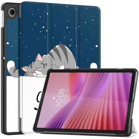 Чохол Lenovo Tab 10 2025 TB311XU TB311FU HardPrinted з малюнком Сплячий Кіт