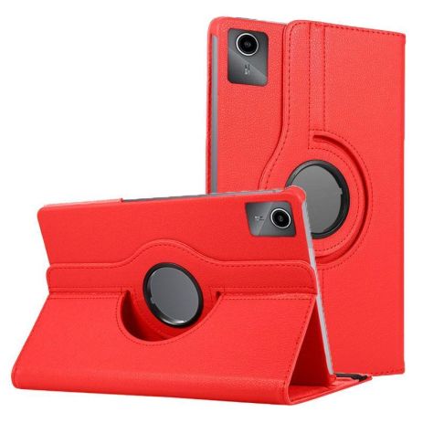 Чохол Lenovo Idea Tab 11 / Xiaoxin Pad 2025 TB336 з поворотом на 360 Червоний