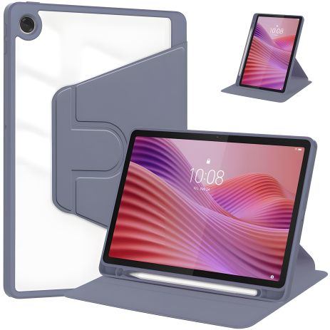 Чохол TPUCristal Pen holder 360 Lenovo Tab (TB311) 2025, фіолетовий