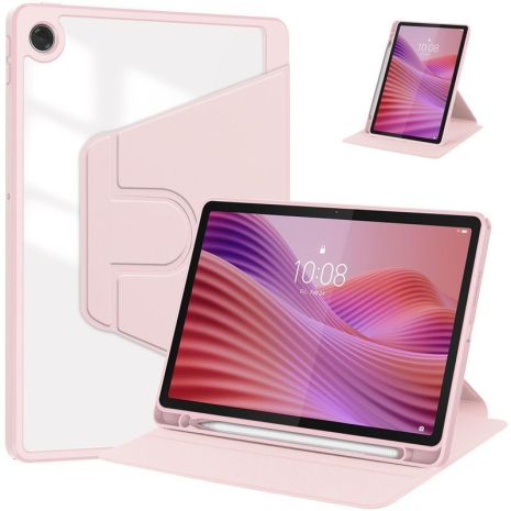 Чохол TPUCristal Pen holder 360 Lenovo Tab (TB311) 2025 Світло-рожевий