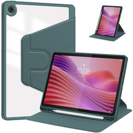 Чохол TPUCristal Pen holder 360 Lenovo Tab (TB311) 2025 Темно-зелений