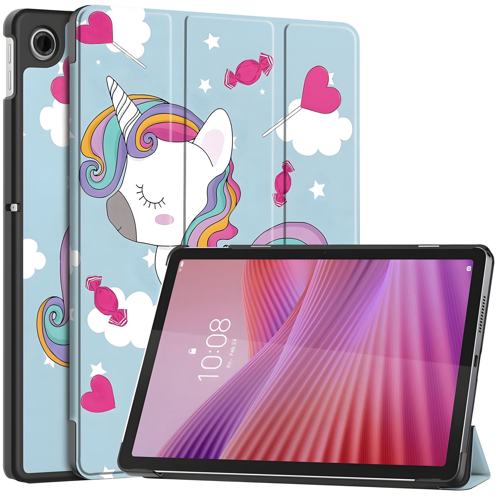 Чохол для Lenovo Tab 10 2025 TB311XU/TB311FU HardPrinted з малюнком Єдинорожка Чохол для Lenovo Tab 10 2025 TB311XU/TB311FU HardPrinted з малюнком Єдинорожка