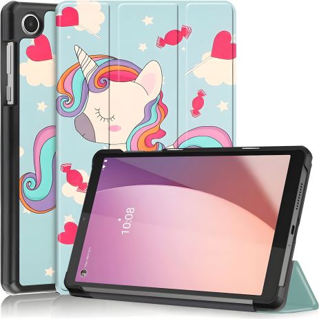 Чохол з малюнком HardPrinted Lenovo Tab M8 4 Gen TB300XU TB300FU Єдиноріг