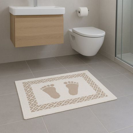 Килимок у ванну бавовняний Foot Tropichome 50*70 cм 2064/beige