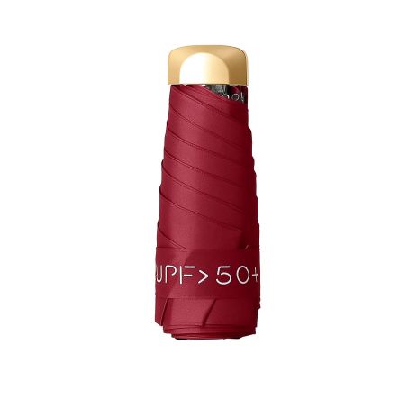 Парасолька кишенькова UPF50R від дощу та сонця RED