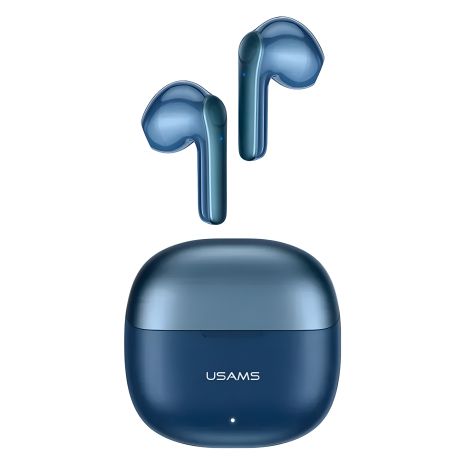 USAMS TWS XH09 Bluetooth-наушники |BT5.1, 35/300mAh, 5.5ч| голубой USAMS TWS XH09 Bluetooth-наушники |BT5.1, 35/300mAh, 5.5ч| голубой