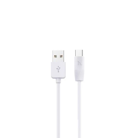 USB Cable Hoco X1 Rapid Type-C 2.1A White 1m