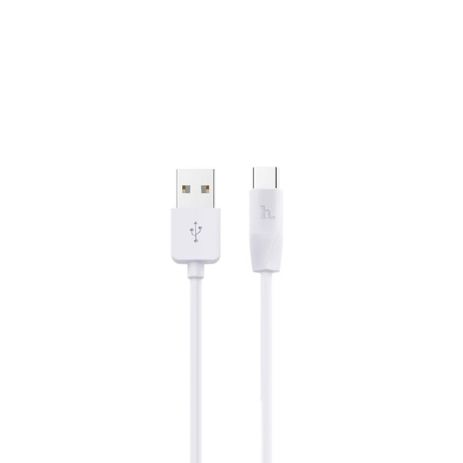 USB Cable Hoco X1 Rapid Type-C 2.1A White 1m USB Cable Hoco X1 Rapid Type-C 2.1A White 1m